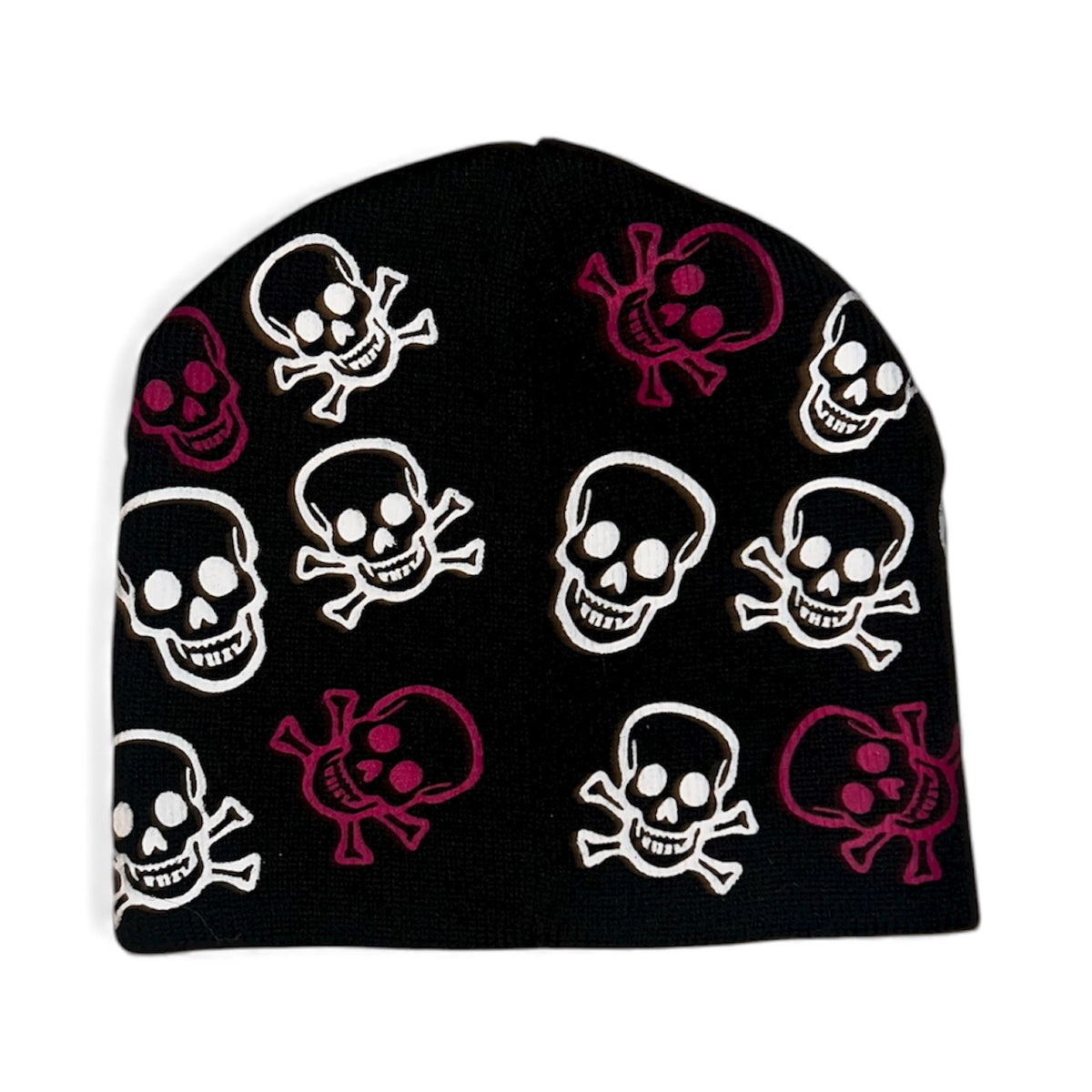 Skater girl Scene Queen Skull Patterned Beaniek