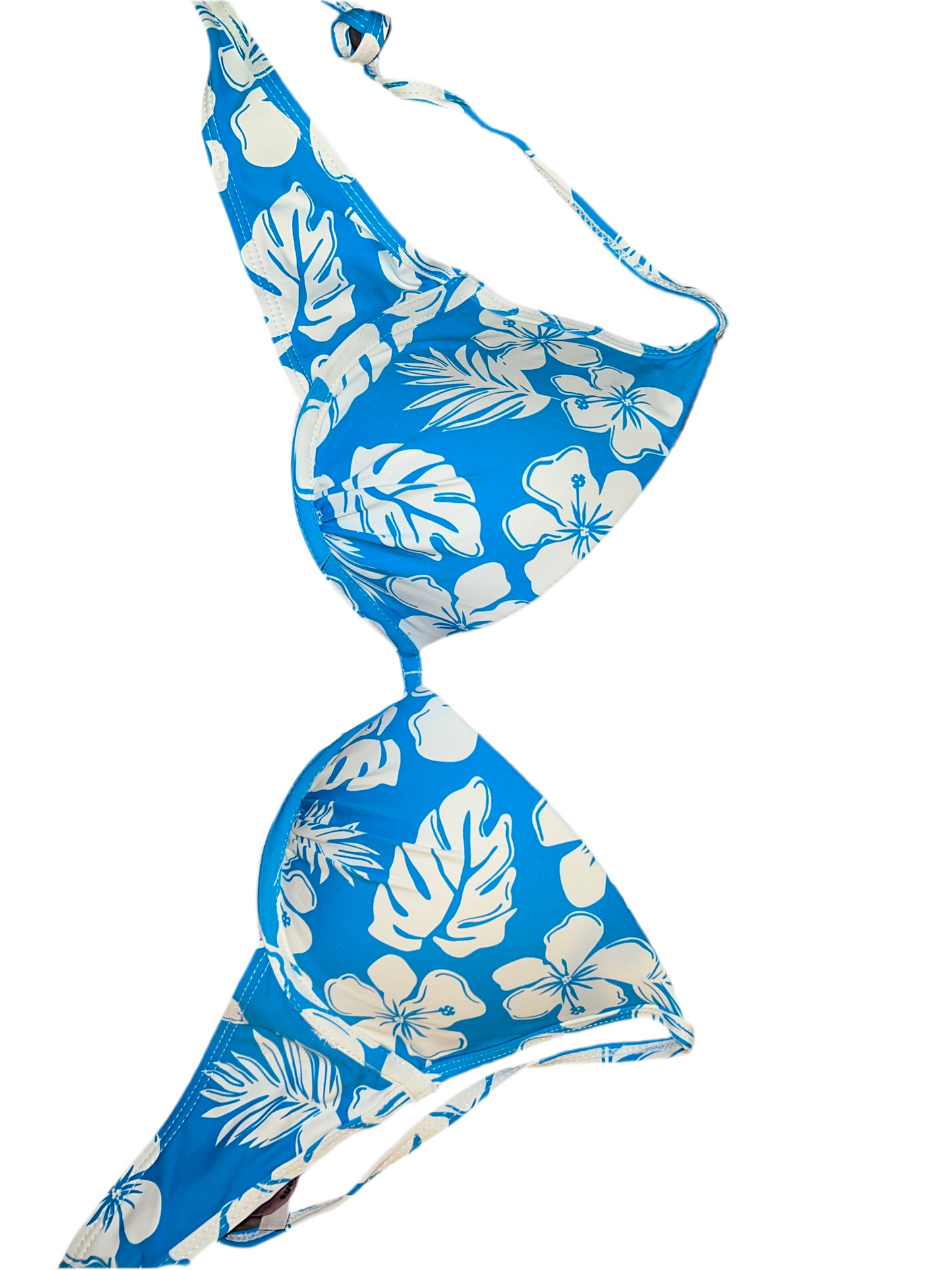 Hibiscus Flower Bikini Top
