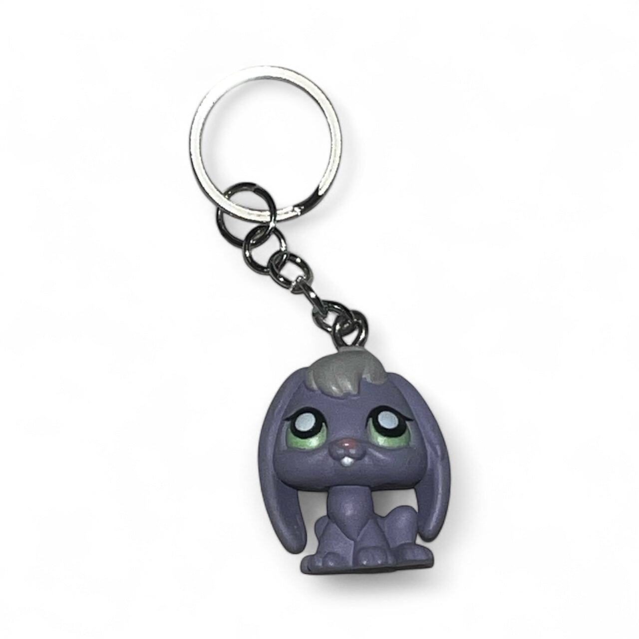 Grey Bunny LPS Keychain (mini)