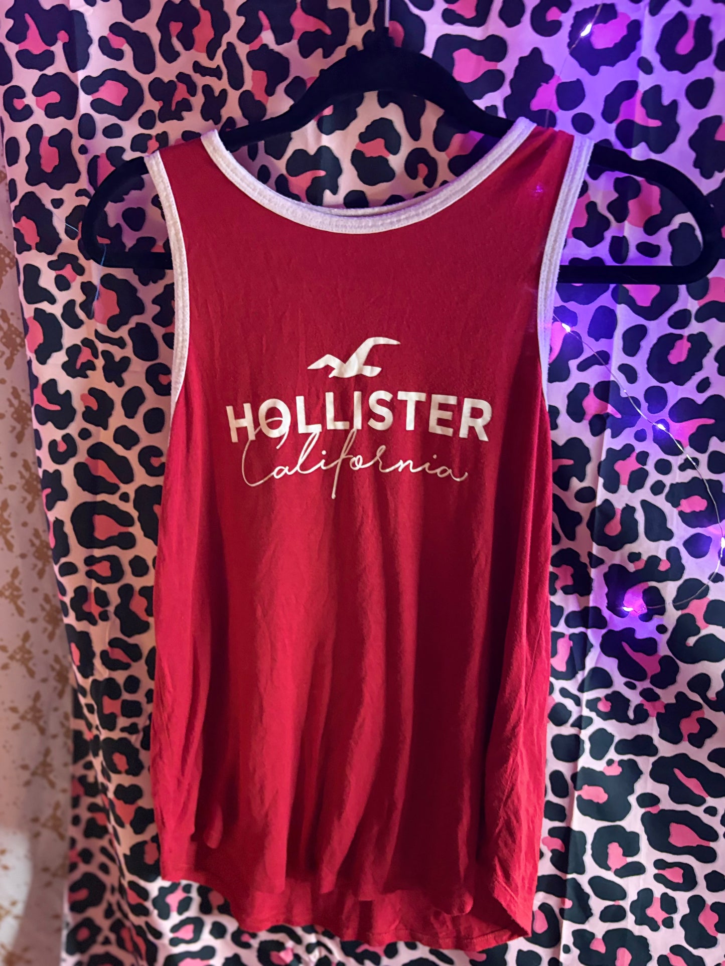 Hollister Red Tank