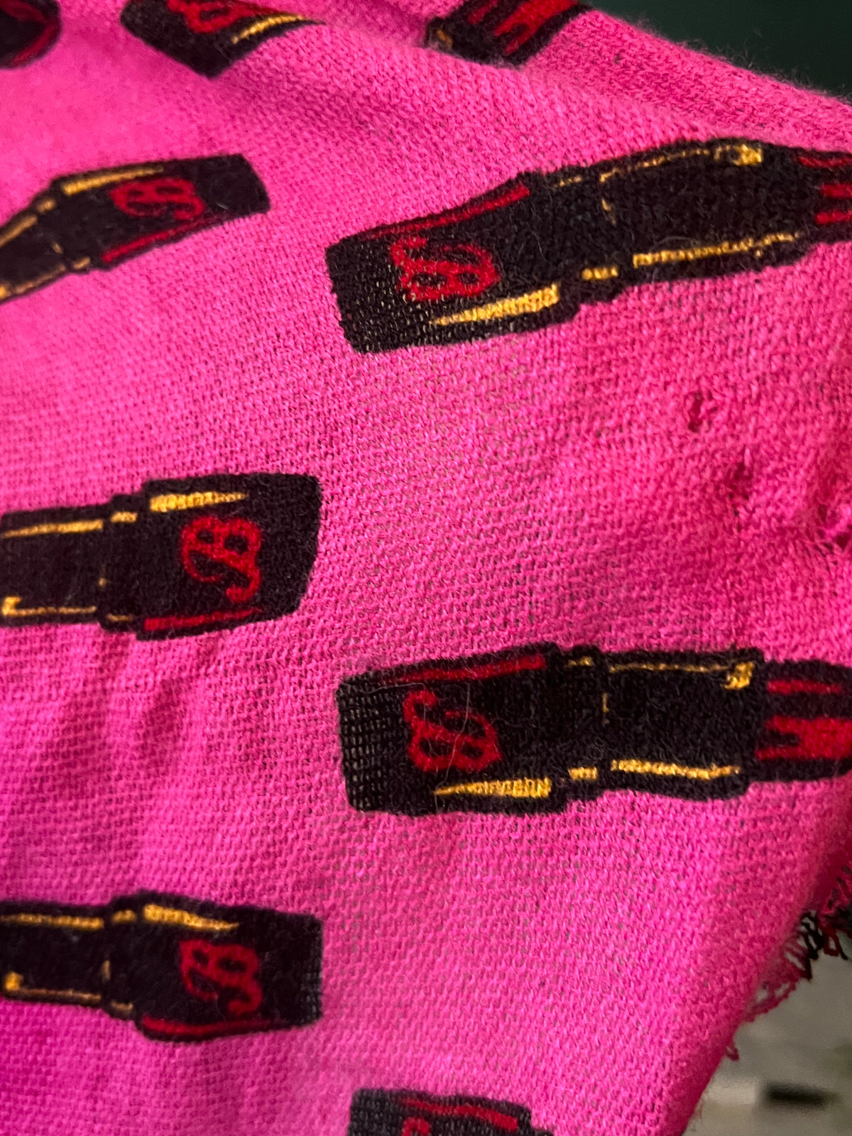 Betsy Johnson Lipstick Logo Scarf