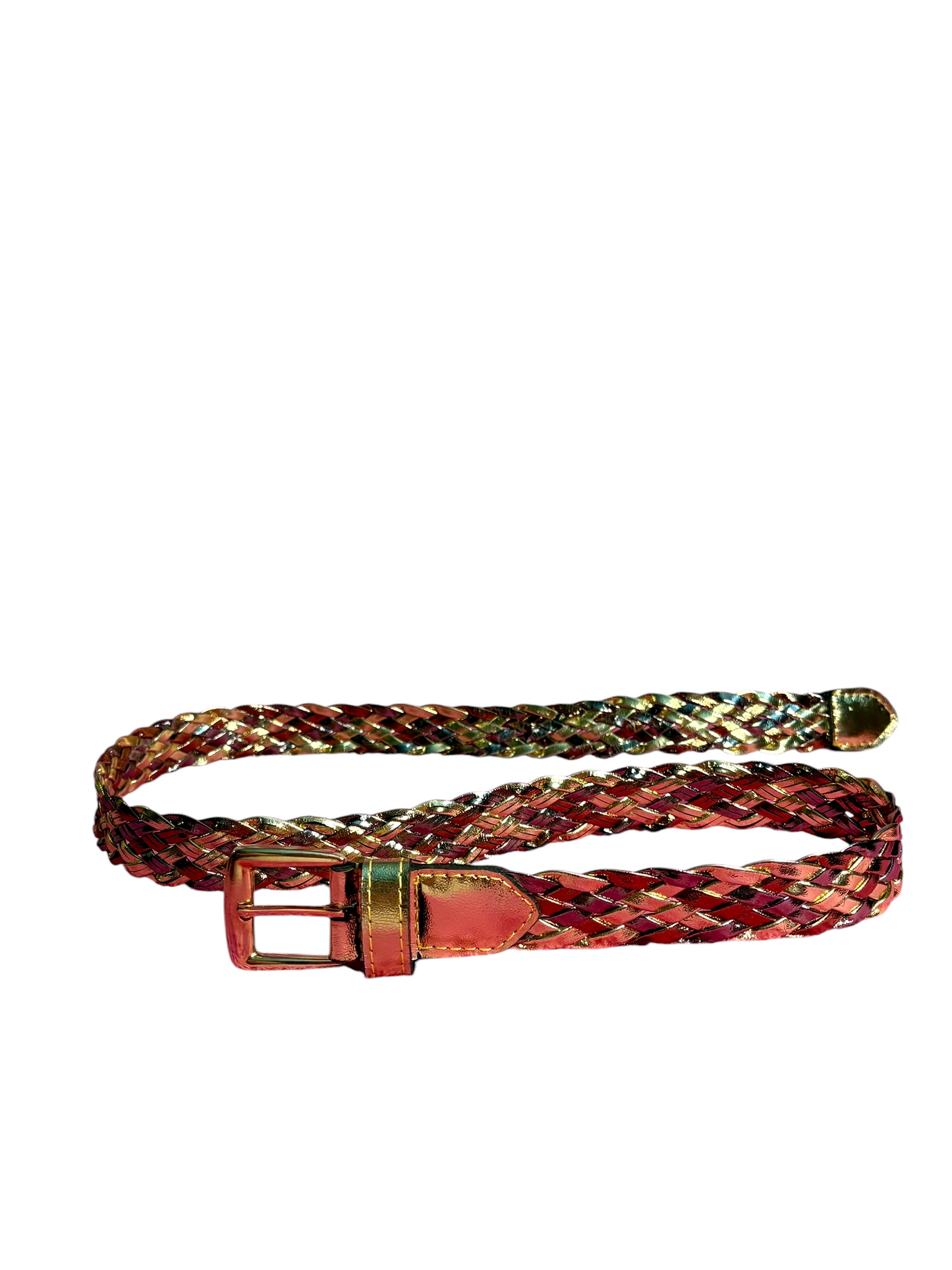 Metallic Woven Belt