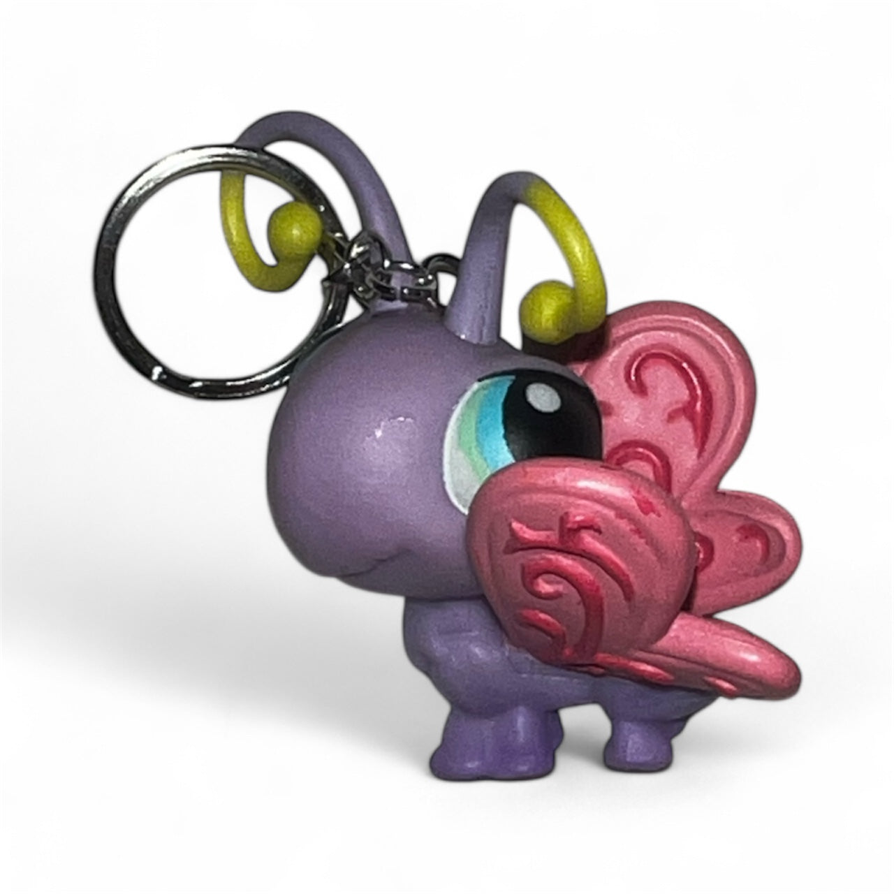 Butterfly LPS Keychain (Pink Wings)