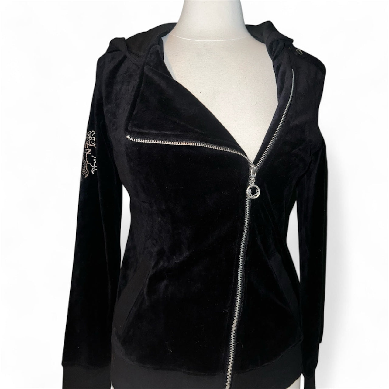 Seven7 Velour Zip Up