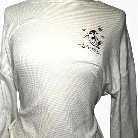 Hollister Puppy Detailed Holiday Sleep Shirt