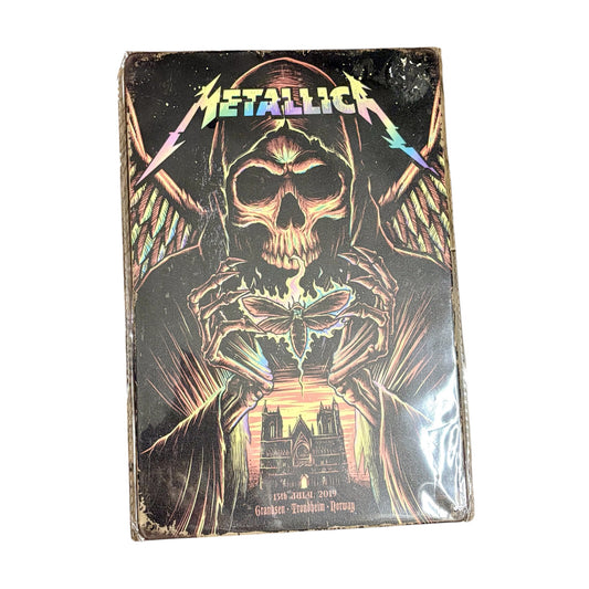 Metallica Metal Wall Sign -Sealed Package