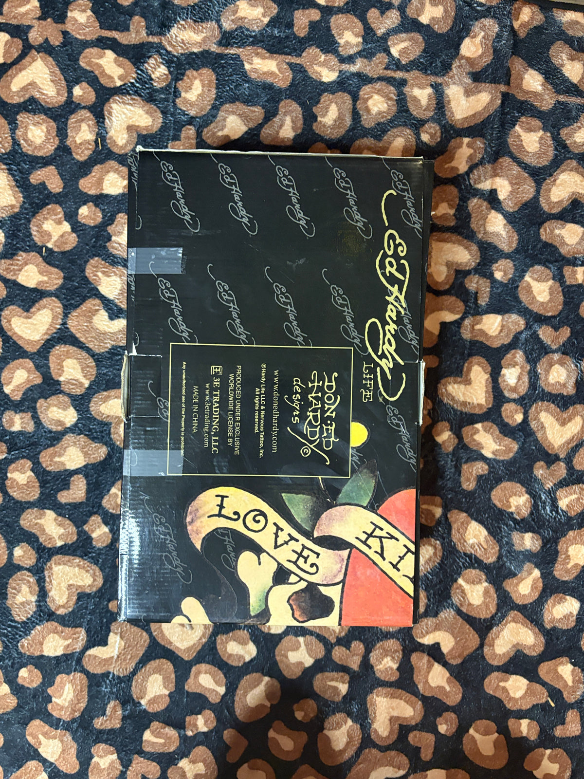 Ed Hardy Mixer And Martini Glass Set