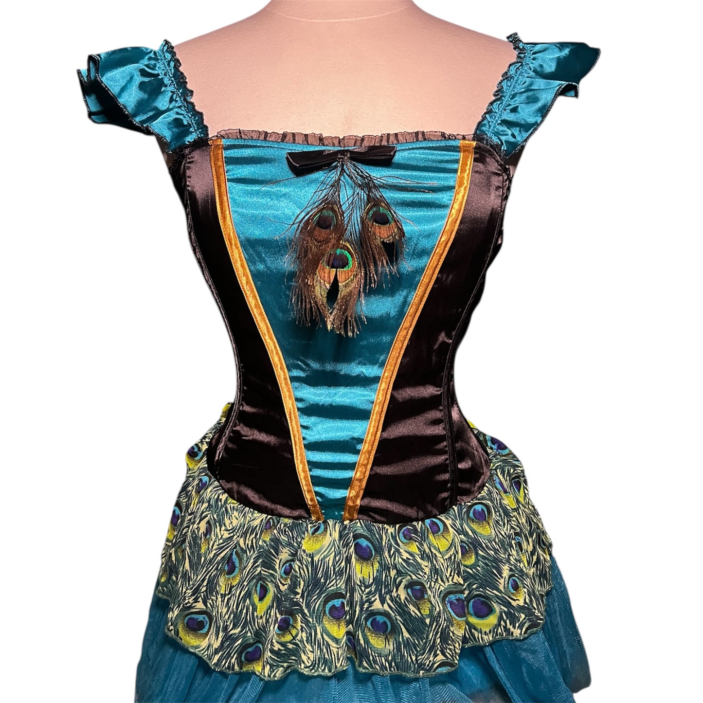 Peacock Princess Costume Dress