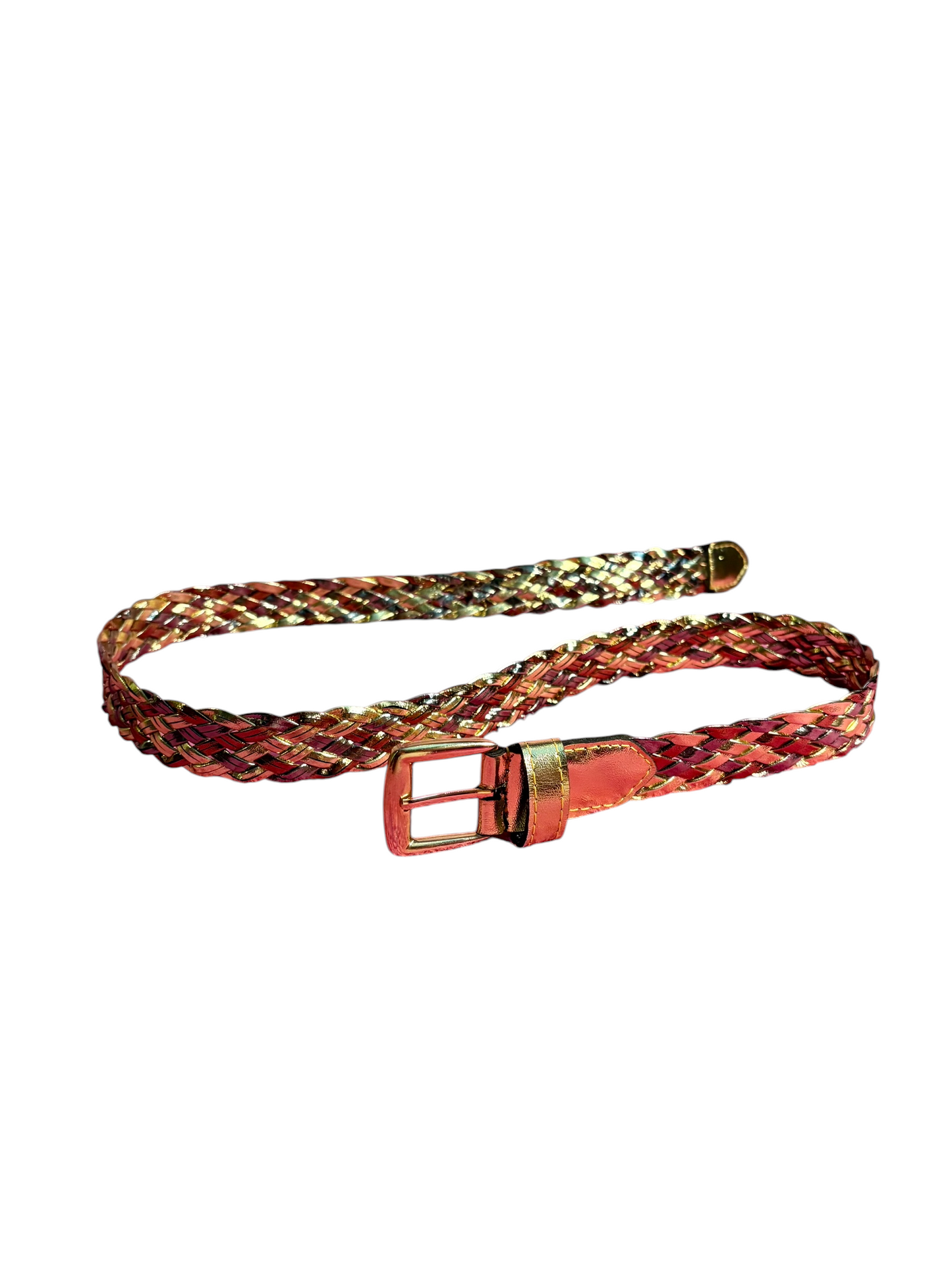 Metallic Woven Belt