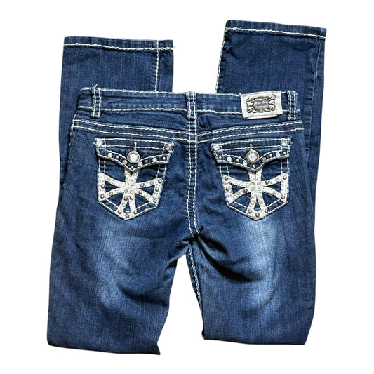 Miss Chic Bootcut Embellished Jeans