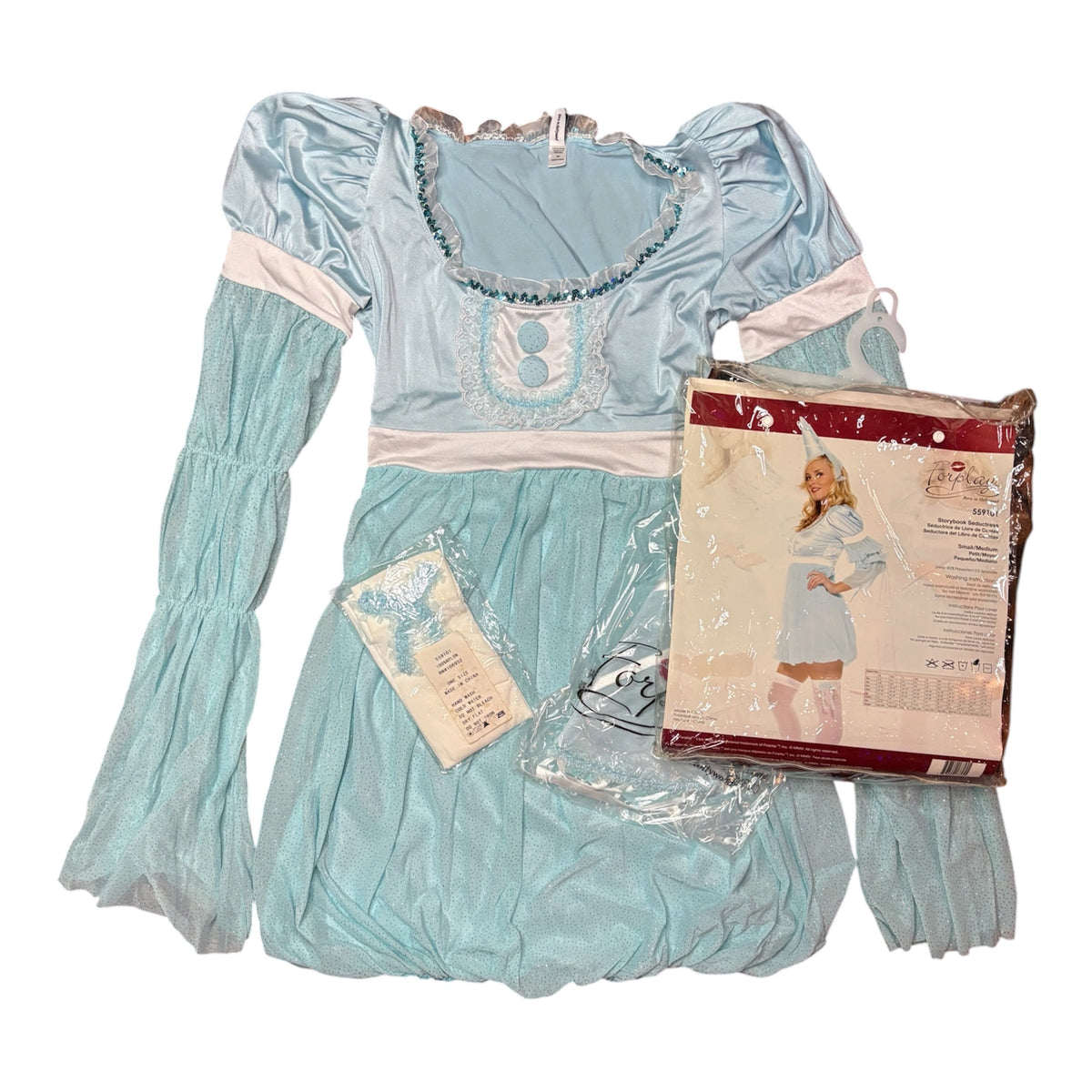 NWT DEADSTOCK FOREPLAY Renaissance Princess Authentic Y2K Halloween Costume