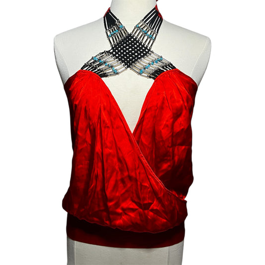 BEBE Halter Neck