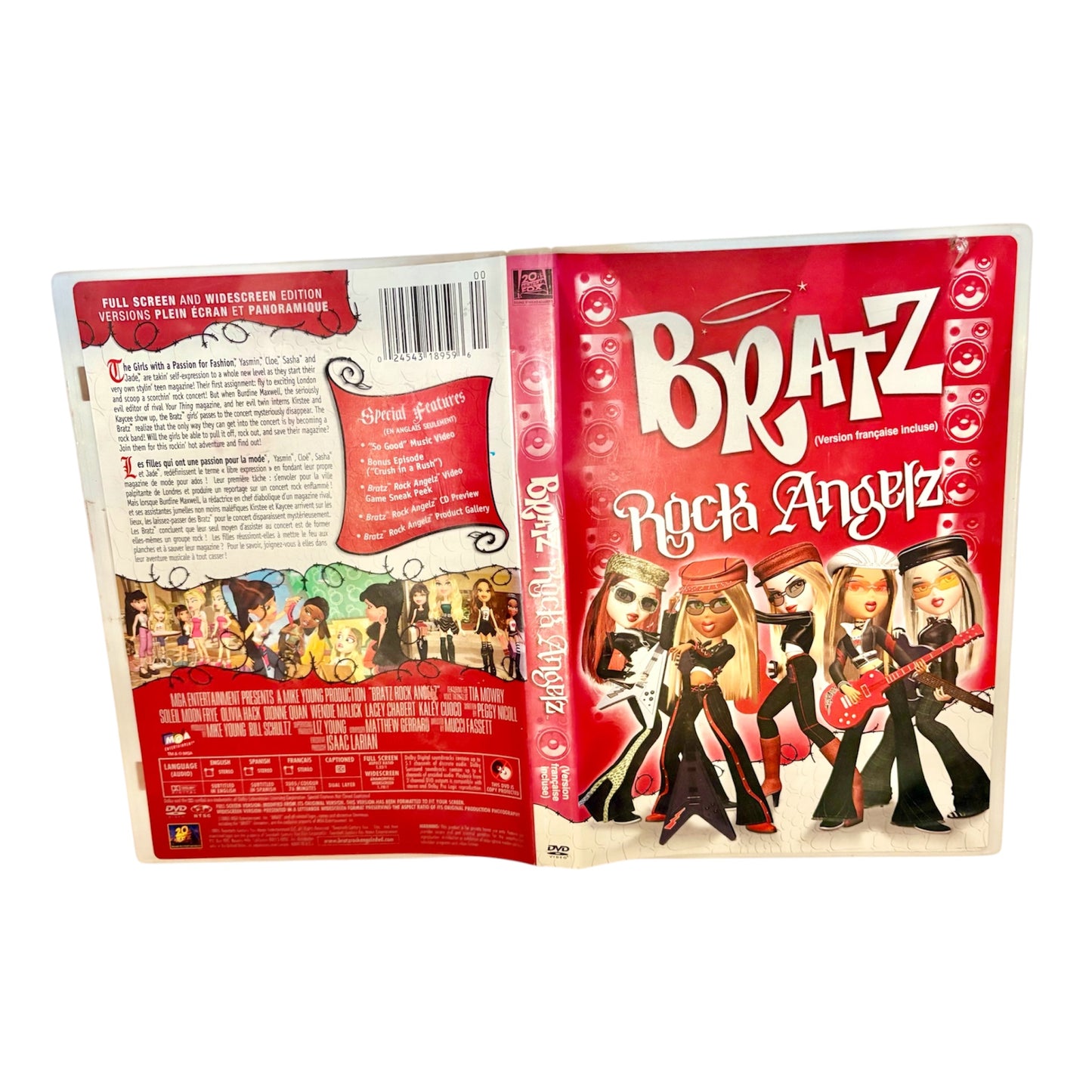 Bratz Rock Angelz DVD