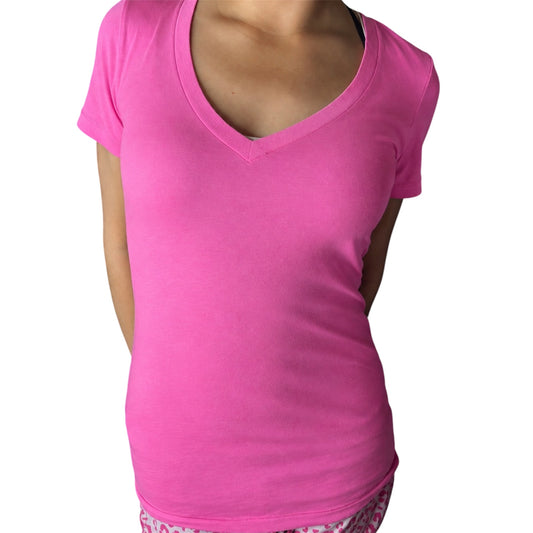 Victorias Secret PINK- V-neck hot pink