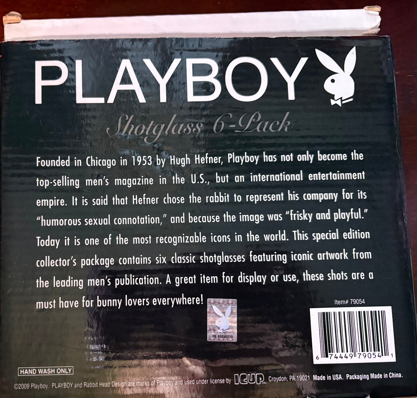 Multicoloured 2009 Playboy Shotglass Set