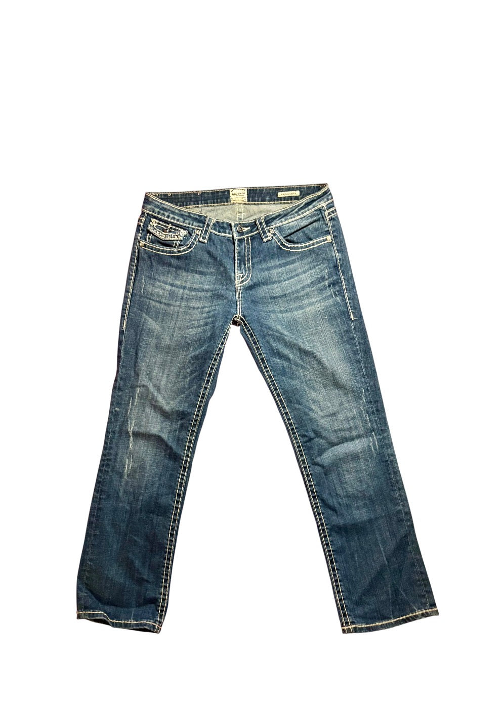 Anoname cropped Capri denim pants