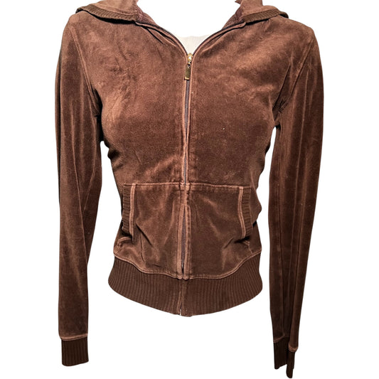 Velvet Zip Up Sweater
