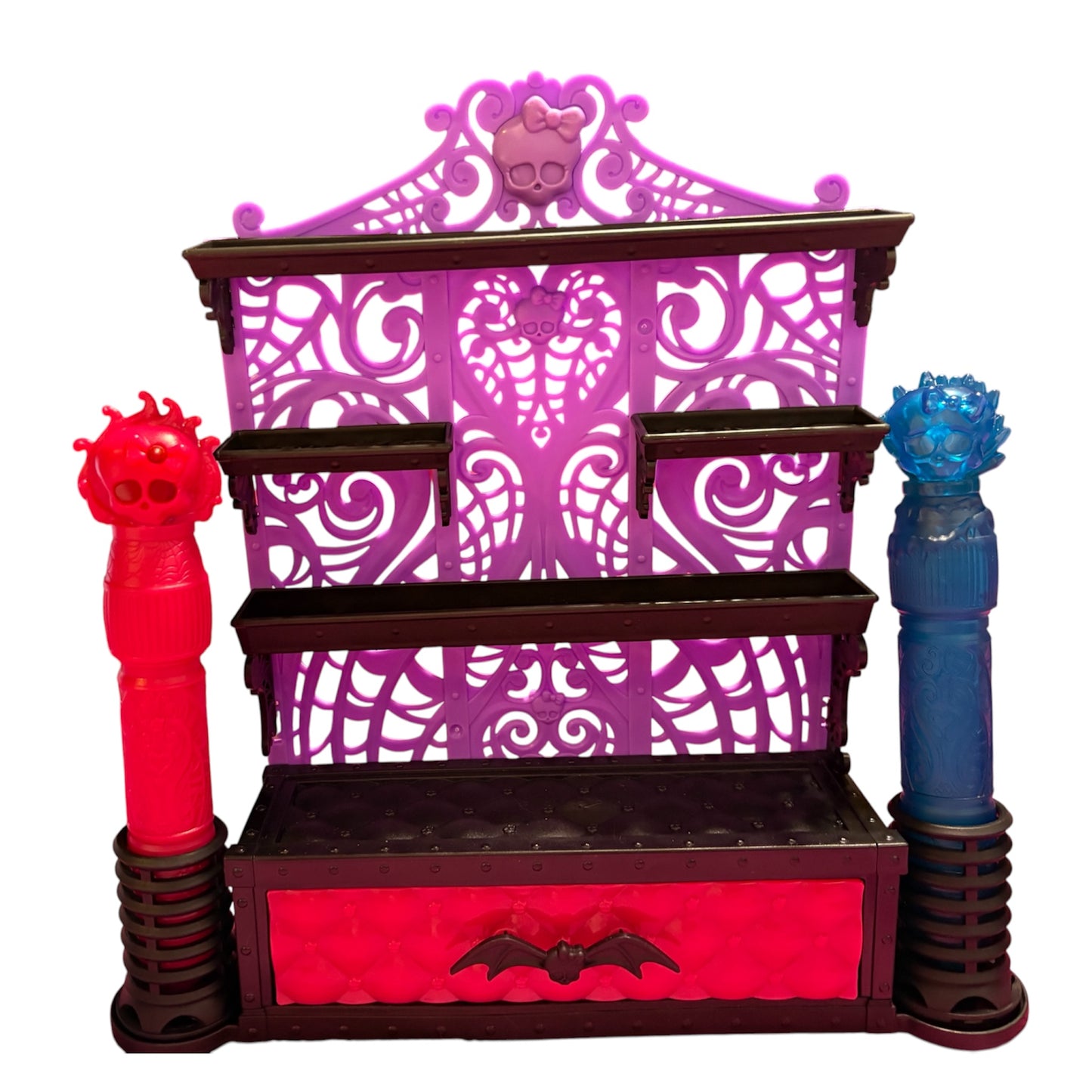 RARE COLLECTORS- G1 Monster High Color Me Creepy (Tattoo Studio) original 2013 Release playset /original box (ALMOST COMPLETE NO DOLL)