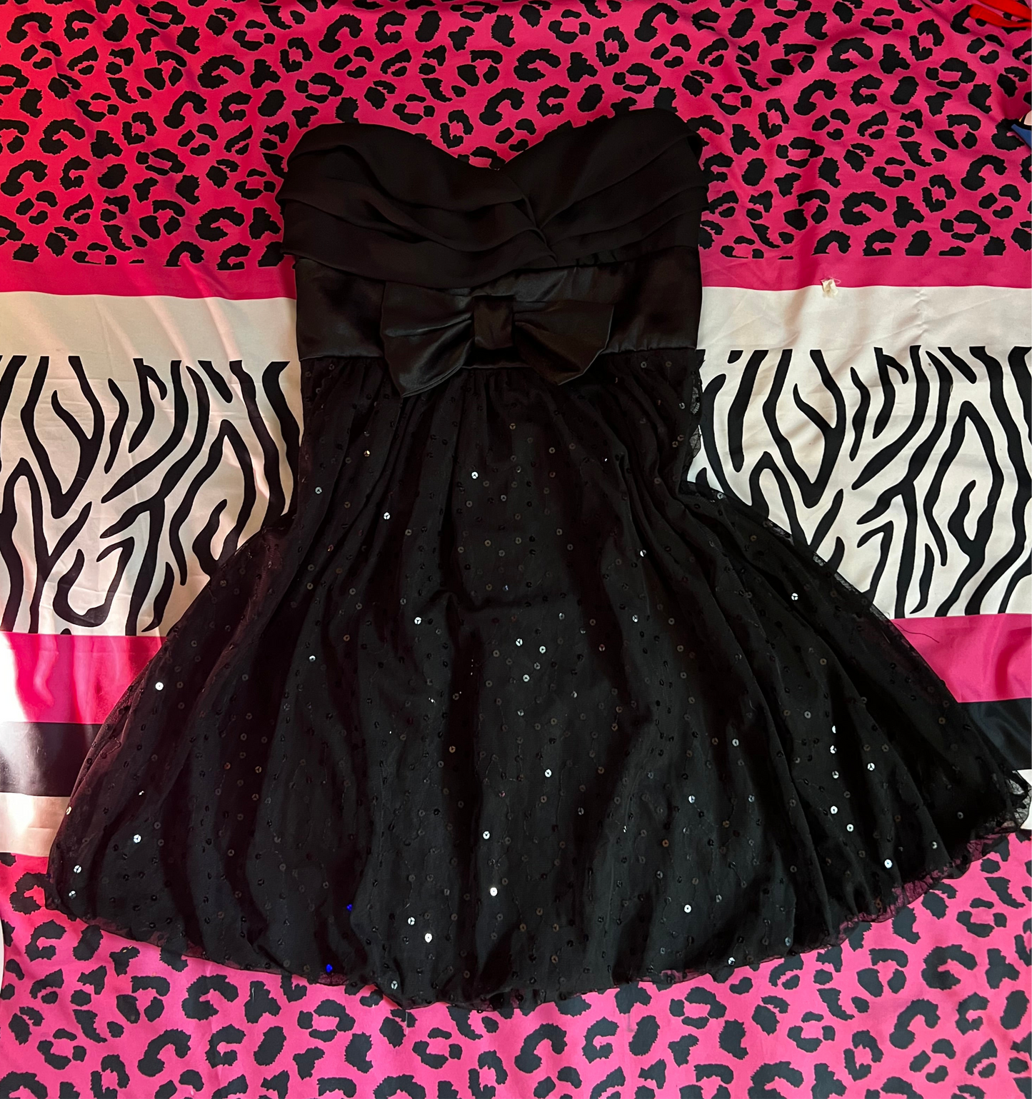 Sequin mini dress