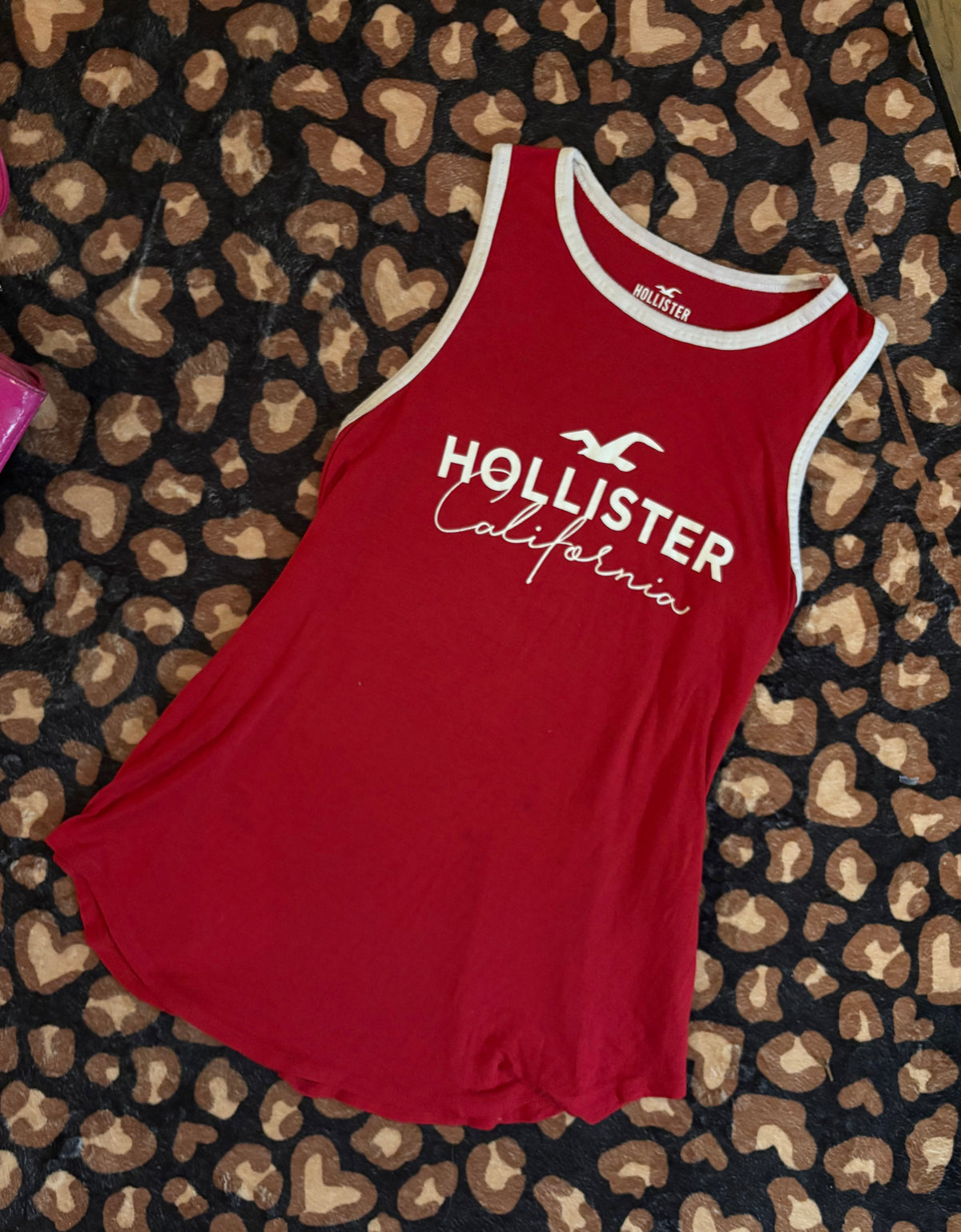 Hollister Red Tank