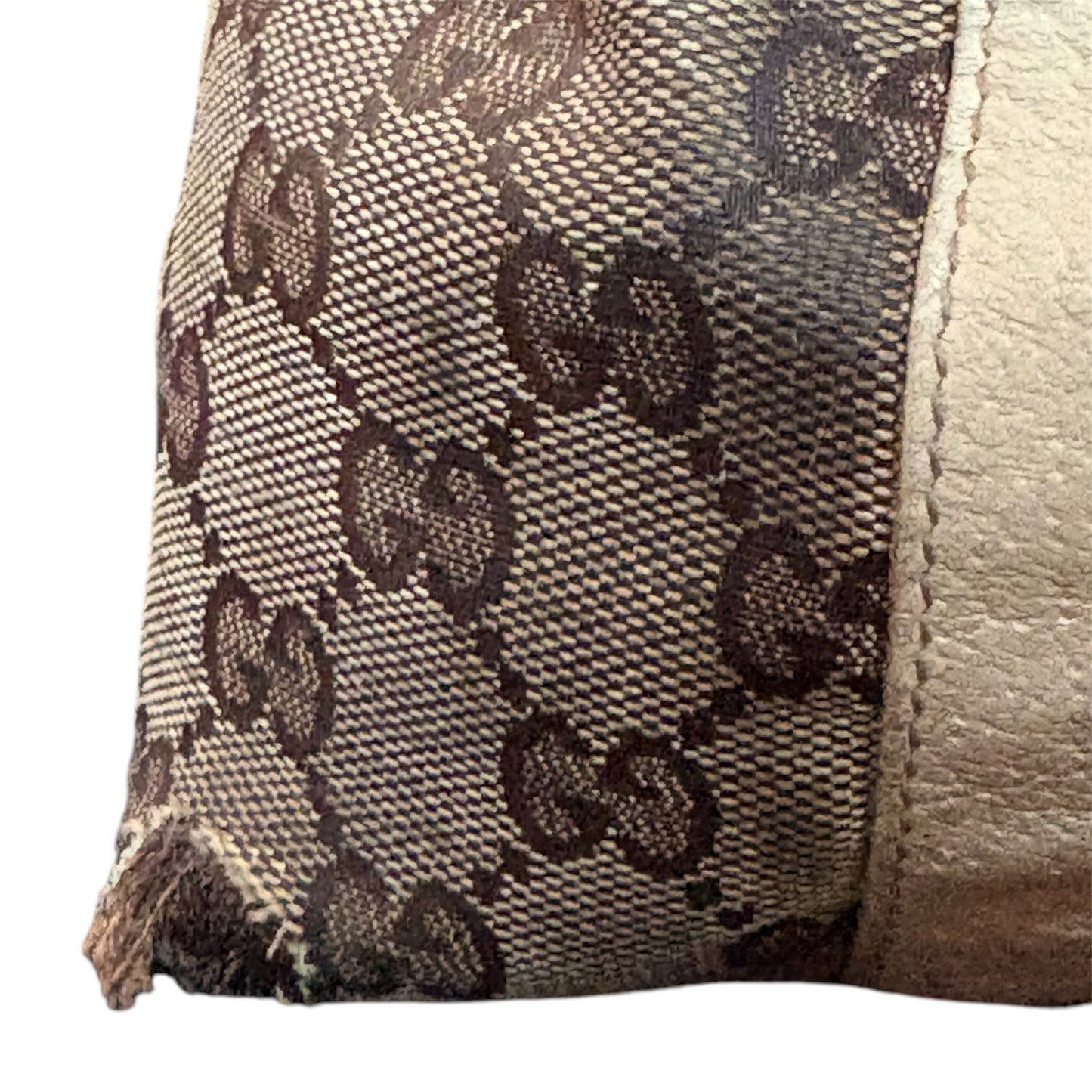 GUCCI GG MONOGRAM CANVAS ABBEY TOTE