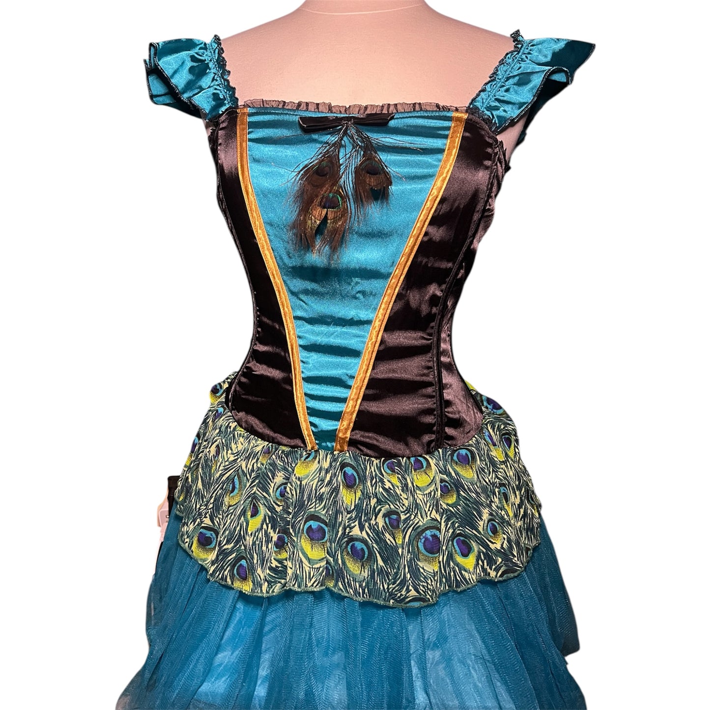Peacock Princess Costume Dress
