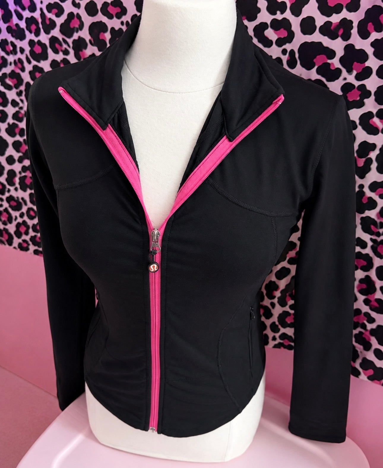 Lululemon Pink Zipper Zip Up