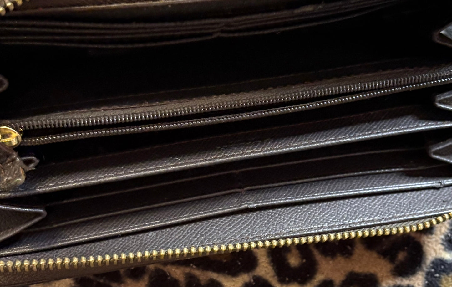 COACH Leopard Print wallet