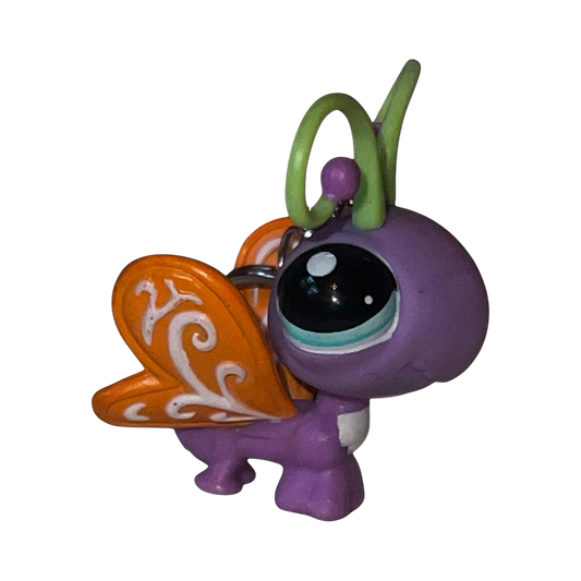 Butterfly LPS Keychain (orange wings)