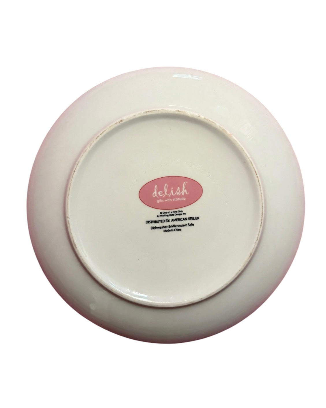 Dessert Sized Slogan Plate