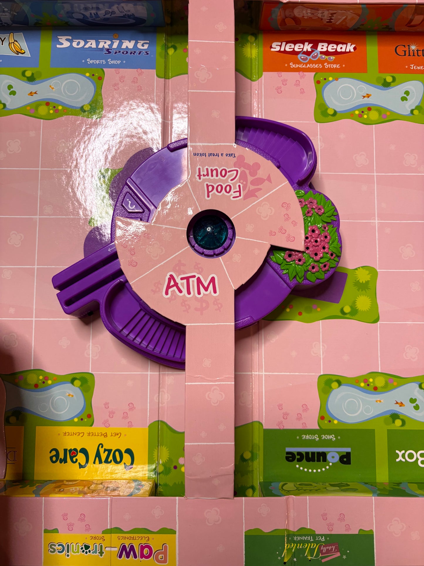 Littlest Petshop 2008 Mall Madness board game