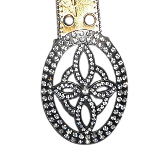 Jeun Bang Rhinestoned Belt