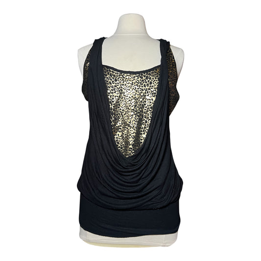 Leopard Drop Neck