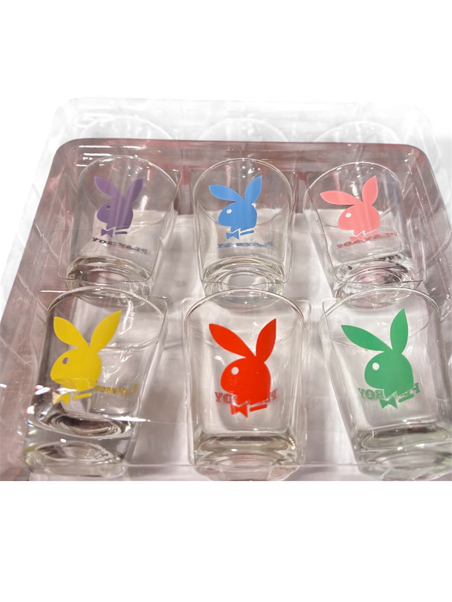 Multicoloured 2009 Playboy Shotglass Set