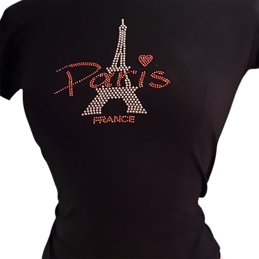 Rhinestoned Pairs Tee