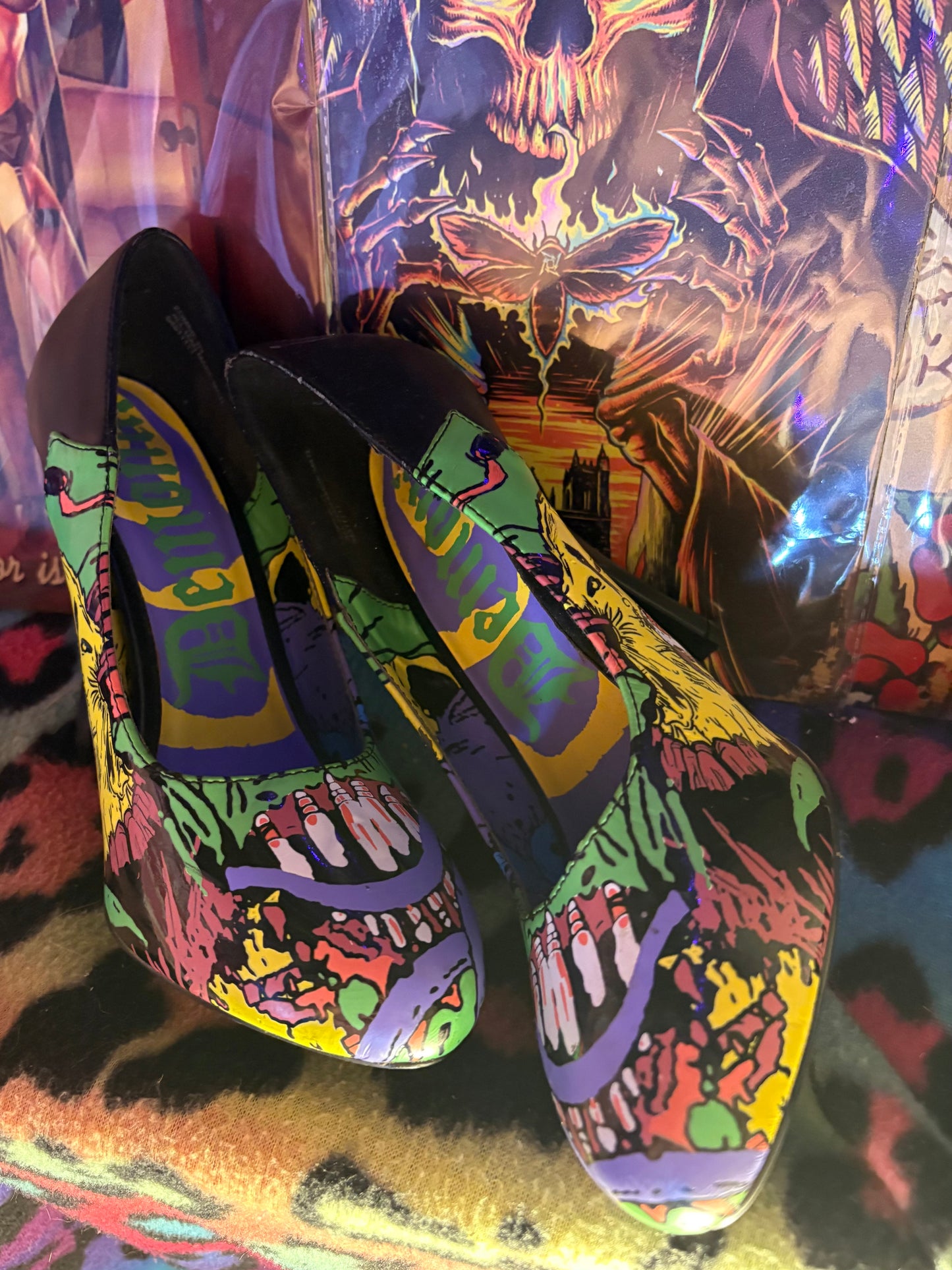 Demonia Zombie Heels