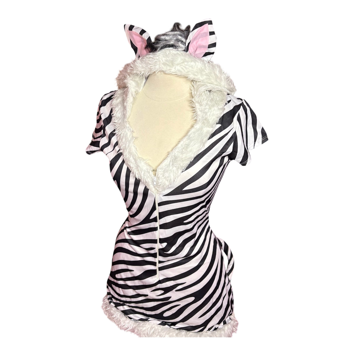 Spirit Halloween Zebra Costume Set