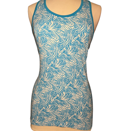 Zebra Print Tank Top