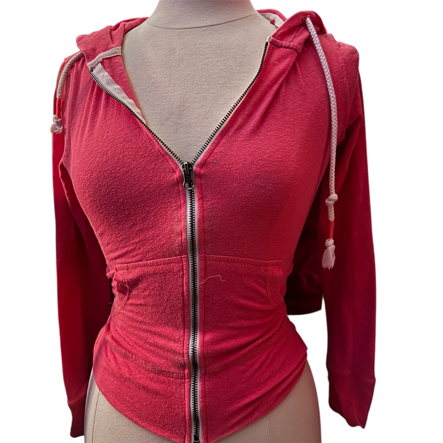 Vibrant Pink Zip Up
