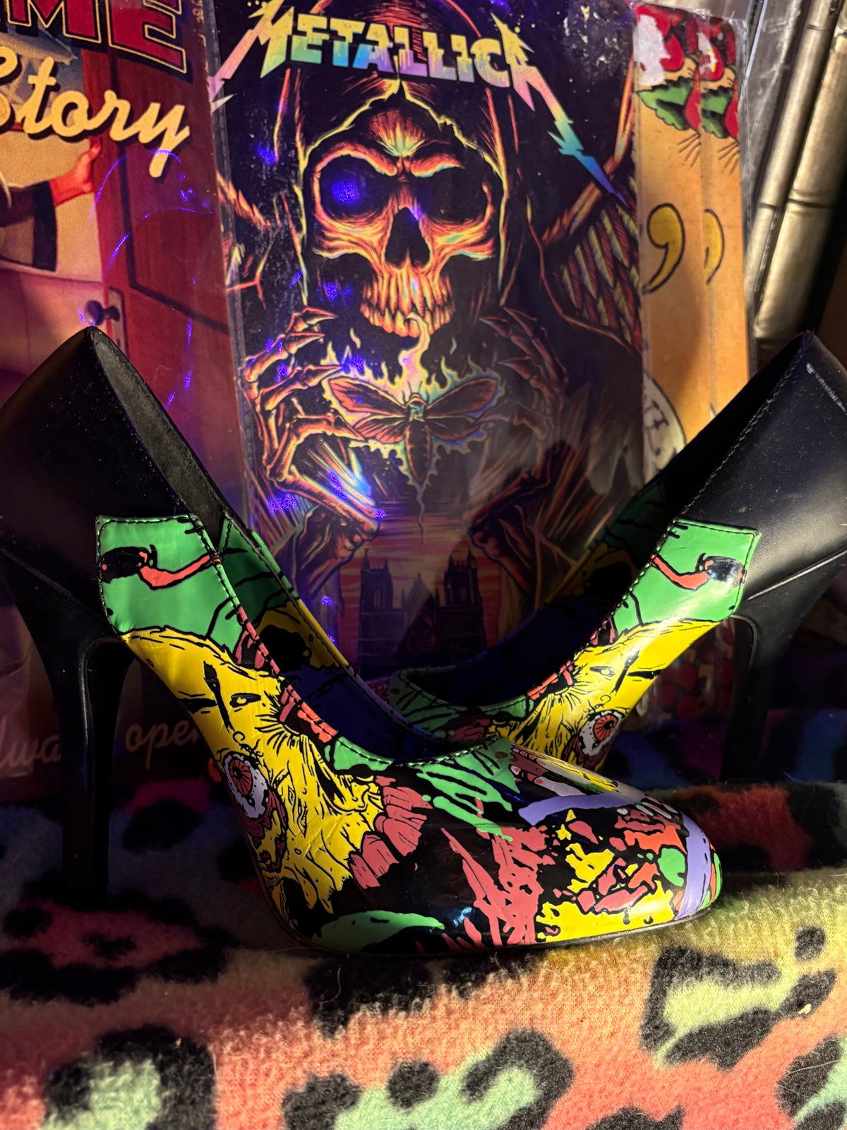 Demonia Zombie Heels