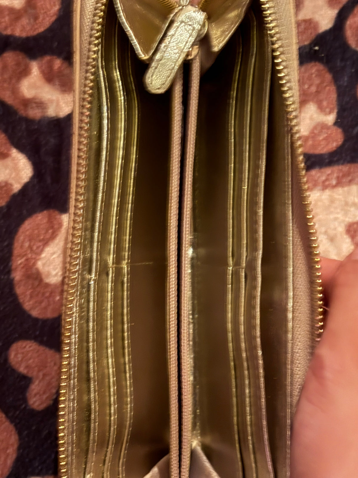 Tuscan Core Micheal Kors Zip Around Wallet