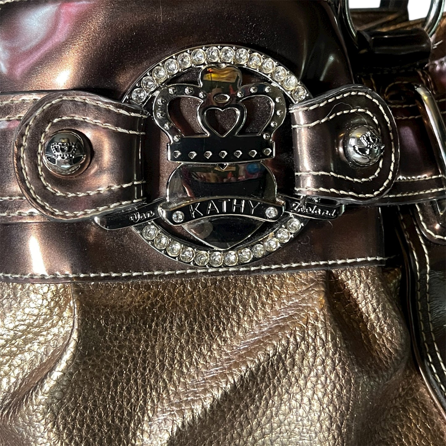 Kathy Van Zeeland Large Shoulder Bag