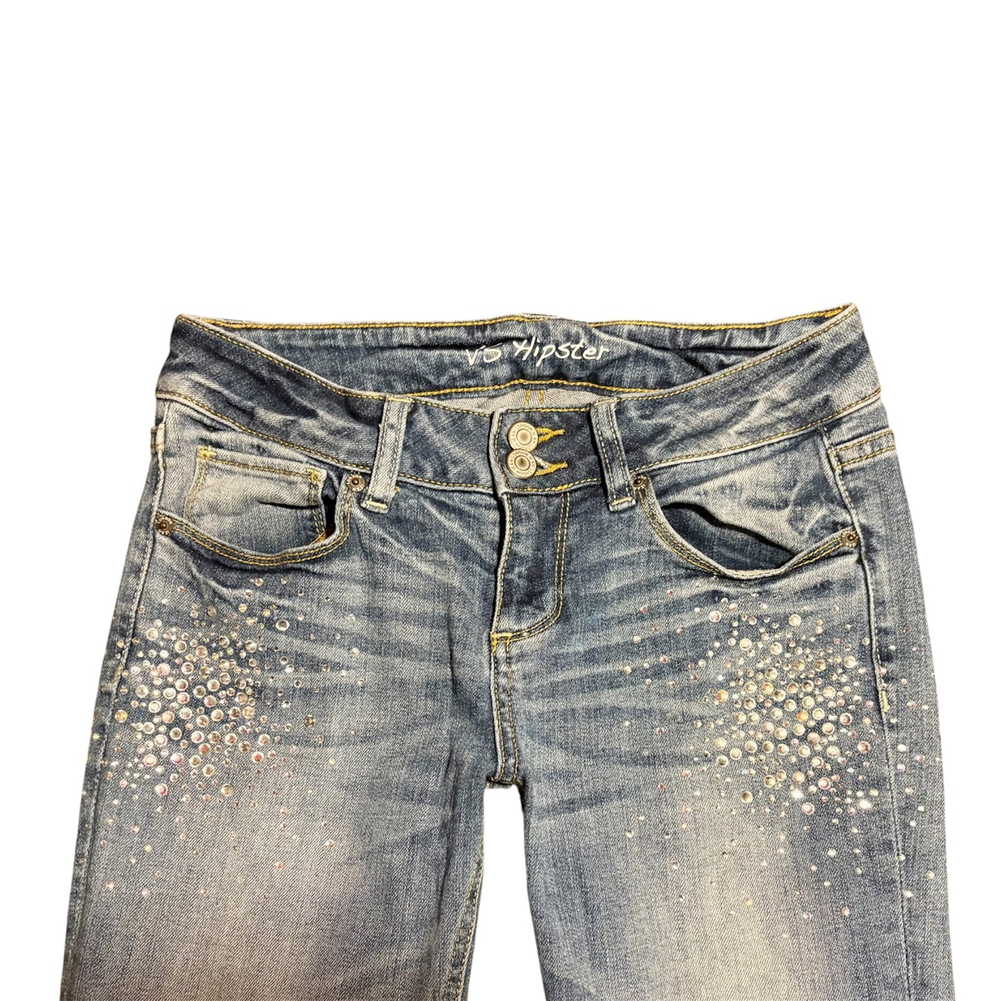 London Jeans Bootcut Rhinestoned Jeans