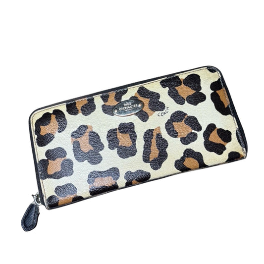 COACH Leopard Print wallet
